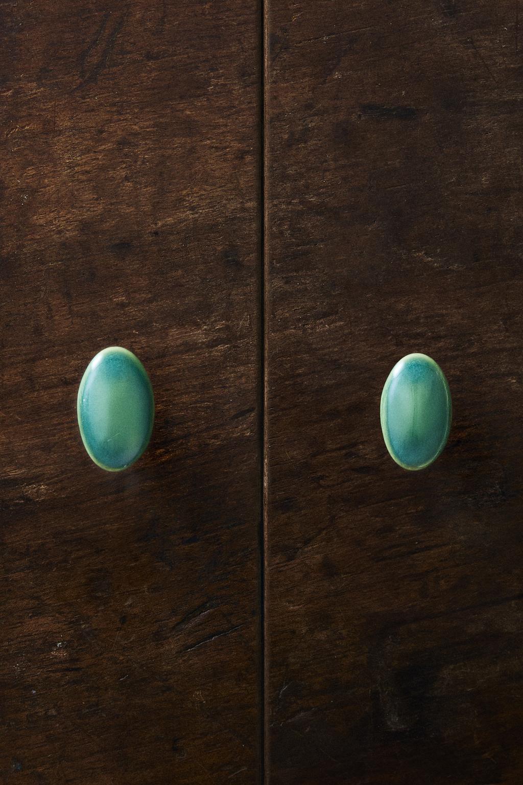 Набор овальных дверных ручек (набор из 2)