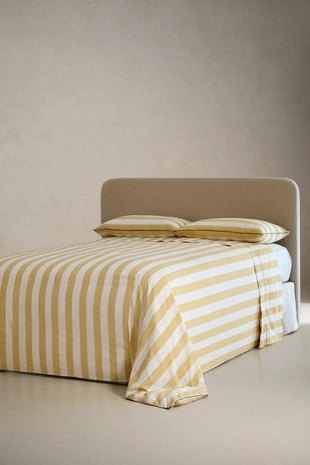 Ристанковый постельный чехол из мытого хлопка- Заказать в России