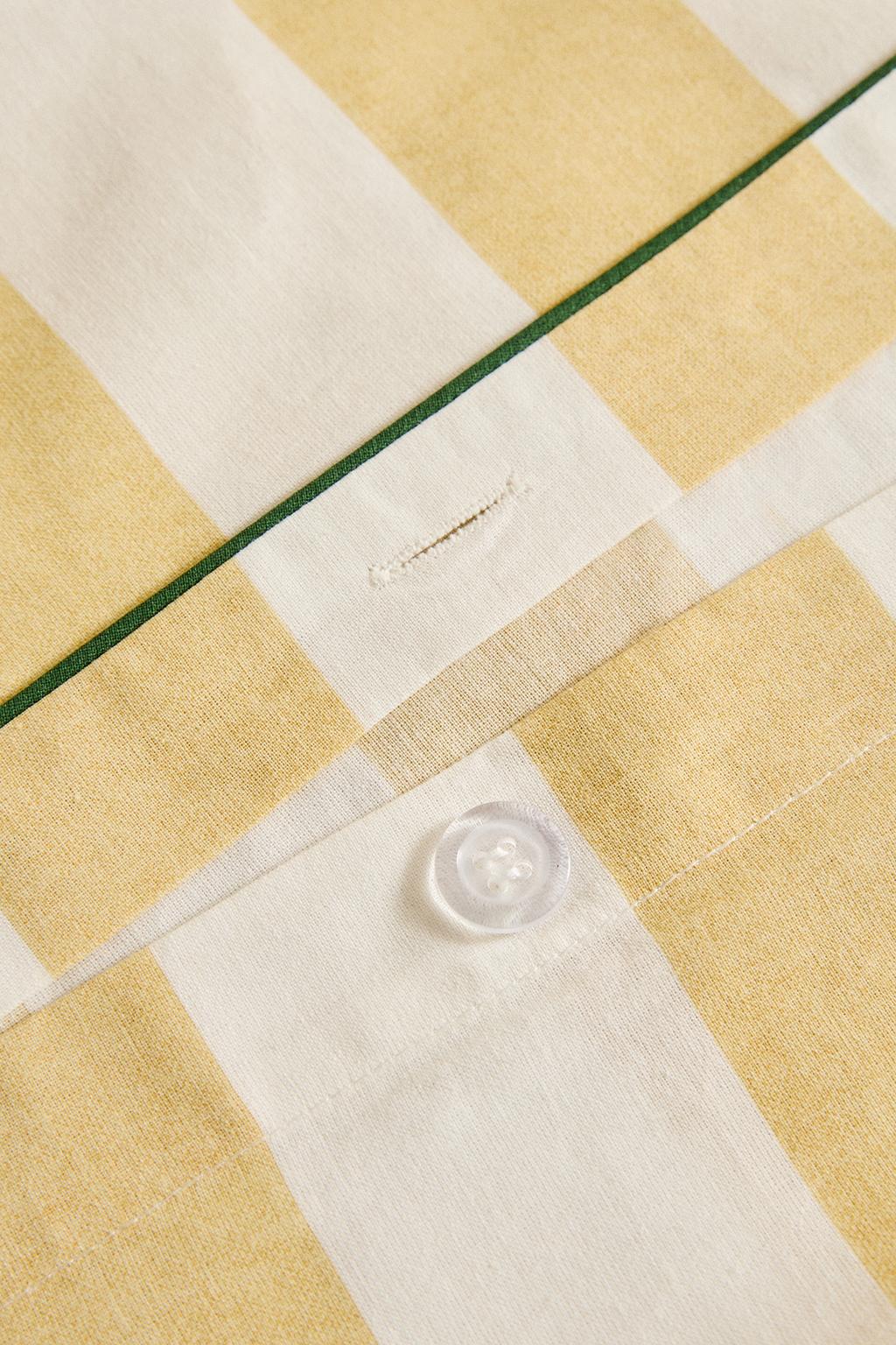 Ристанковый постельный чехол из мытого хлопка