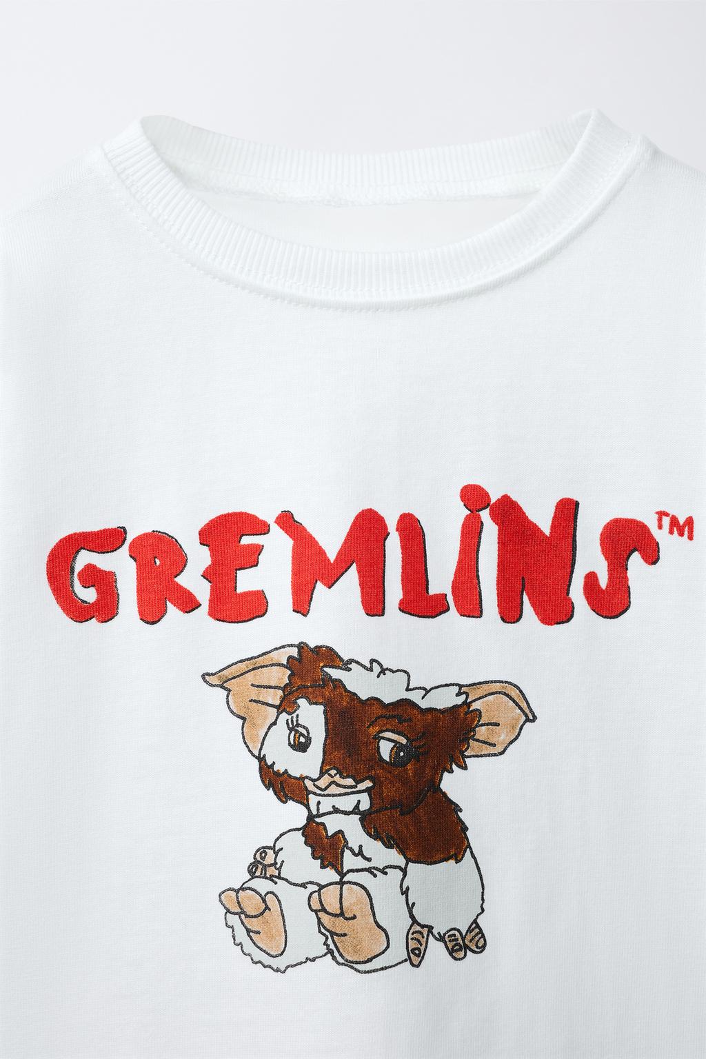 ФУТБОЛКА С ИЛЛЮСТРАЦИЕЙ GREMLINS™ & © X DYLAN´S T-SHIRT CLUB X ZARA