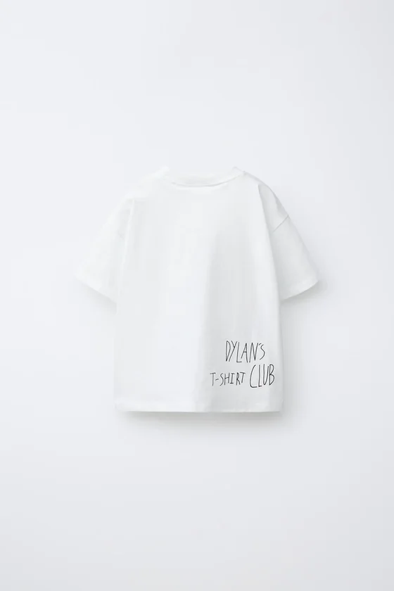 ФУТБОЛКА С ИЗОБРАЖЕНИЕМ JURASSIC PARK© X DYLAN´S T-SHIRT CLUB X ZARA