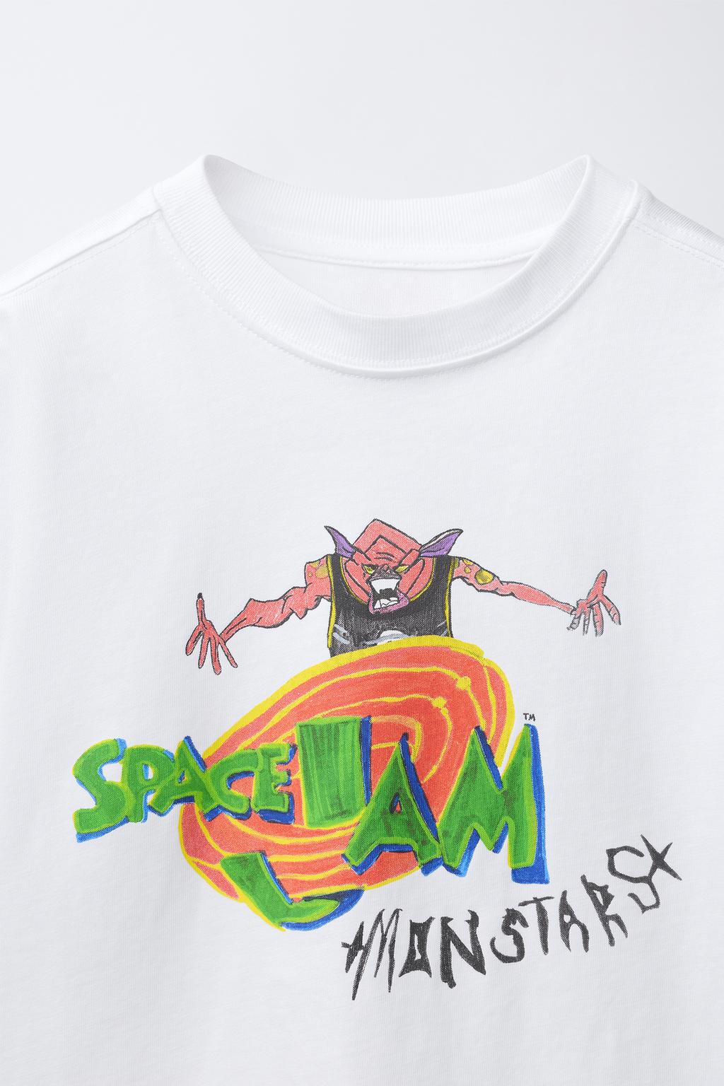 ФУТБОЛКА С ИЛЛЮСТРАЦИЕЙ SPACE JAM™ & © X DYLAN´S T-SHIRT CLUB X ZARA
