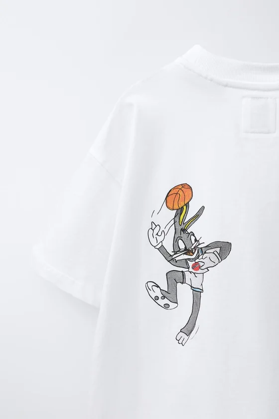 ФУТБОЛКА С ИЛЛЮСТРАЦИЕЙ SPACE JAM™ & © X DYLAN´S T-SHIRT CLUB X ZARA