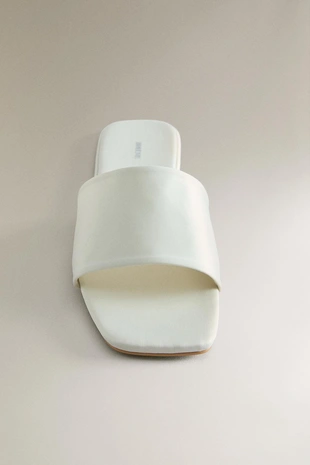 Туфли на шпильке из атласа- Заказать в России