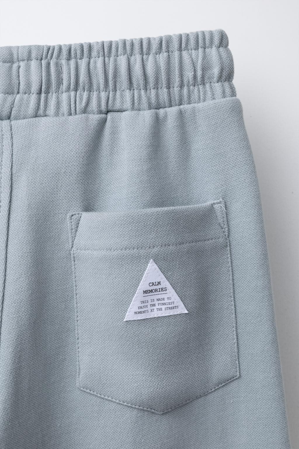 КОМПЛЕКТ ПОЛО И БРЮК ИЗ ТКАНИ ИНТЕРЛОК ПИКЕ