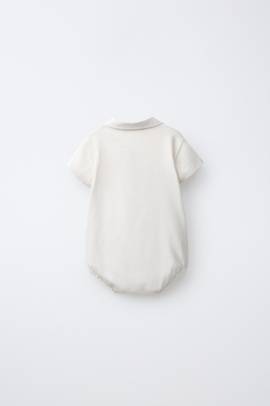 БОДИ С ВОРОТНИКОМ ПОЛО