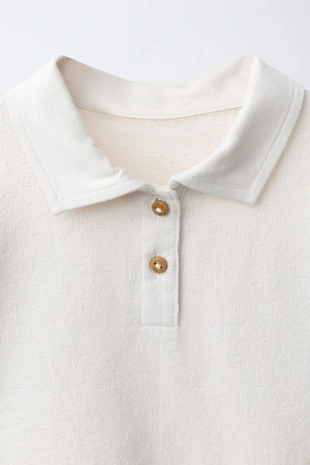 Боди с воротником поло- Заказать в России