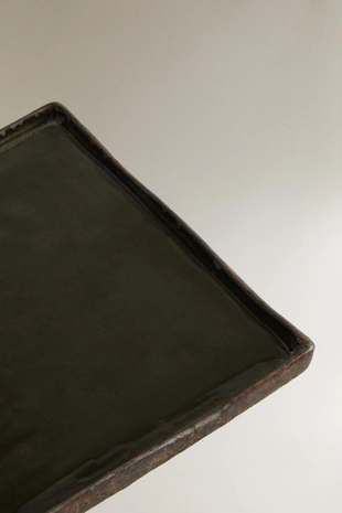 Black | 9534/102/800 - Zara Черный керамический поднос