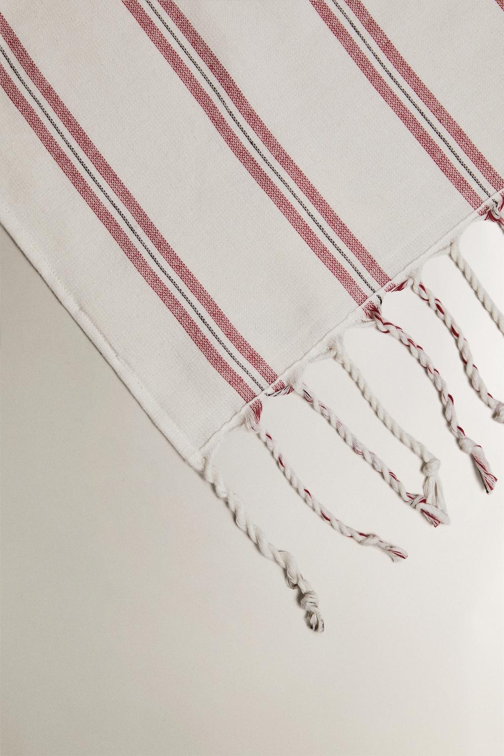 Полотенце для пляжа в полоску