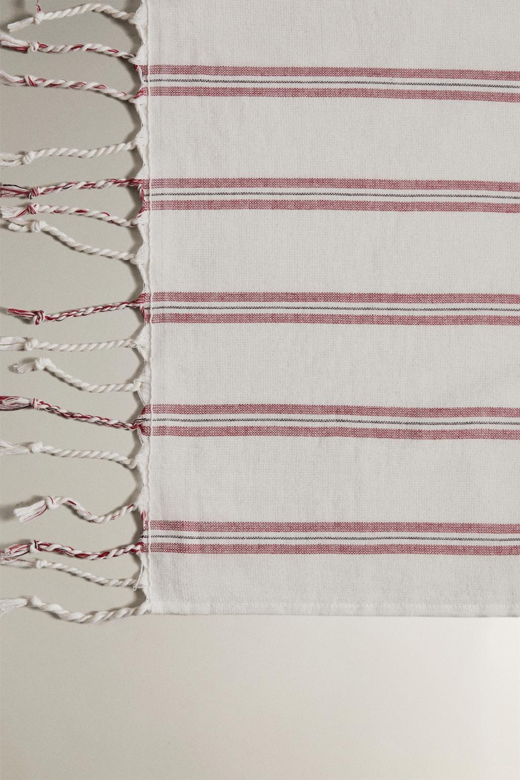 Полотенце для пляжа в полоску