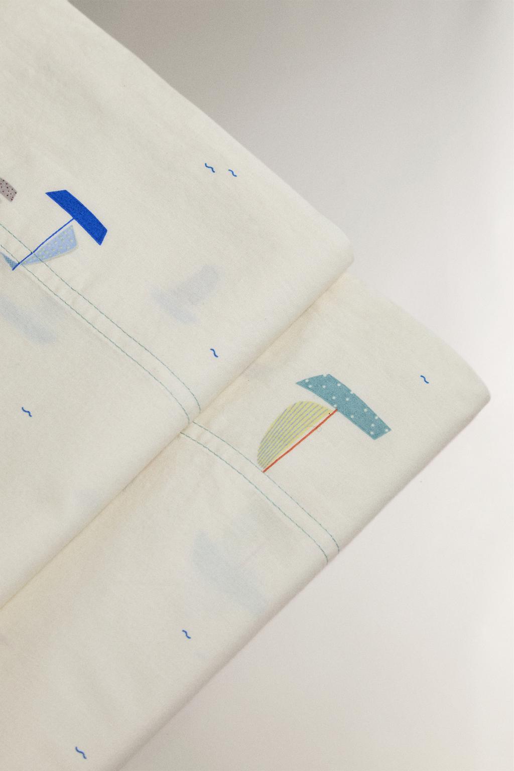 Хлопковый простынной на резинке