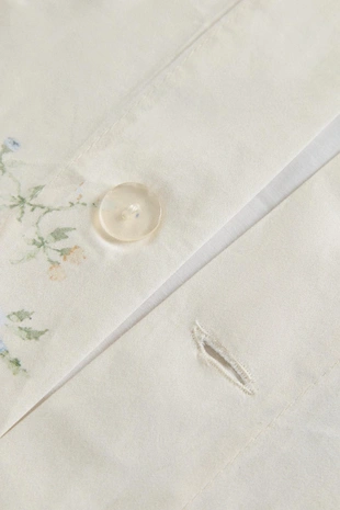 Покрывало с букетом цветов из сатина- Заказать в России