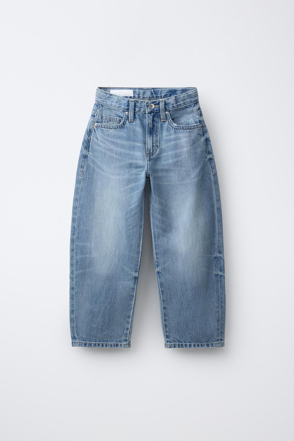 Джинсы с эффектом шарообразного верха