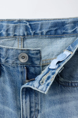 Джинсы с эффектом шарообразного верха- Заказать в России