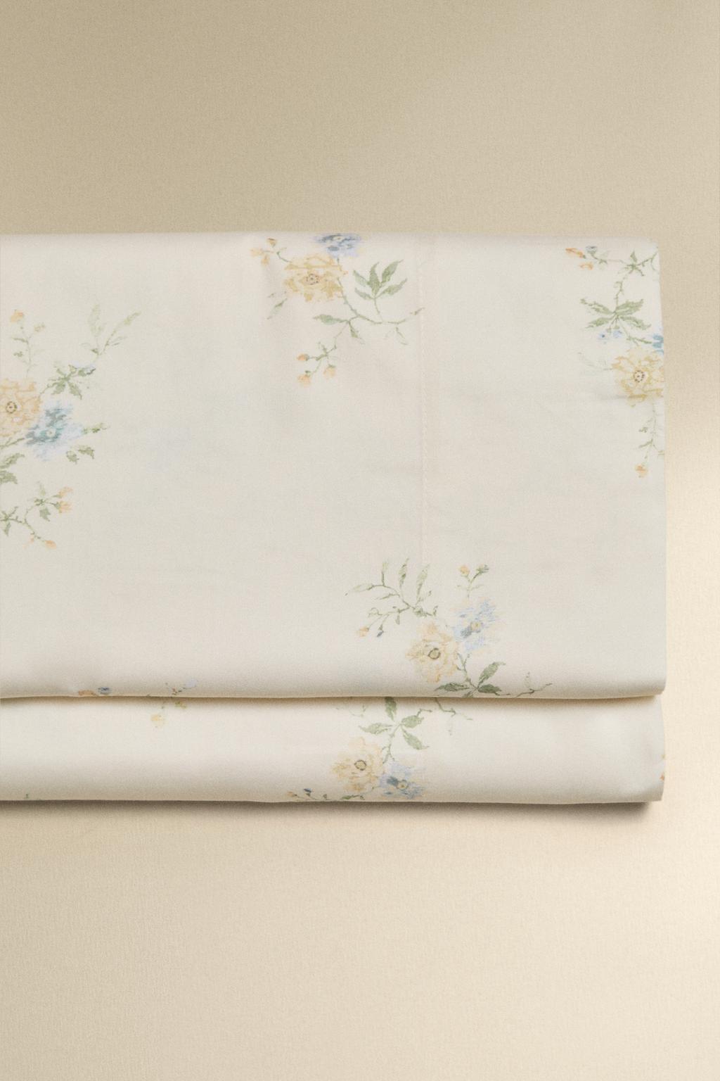 Простыня sateen floral bouquet