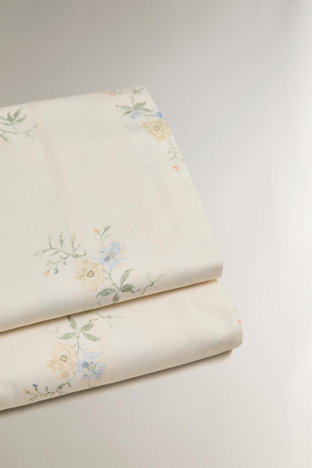 Простыня sateen floral bouquet