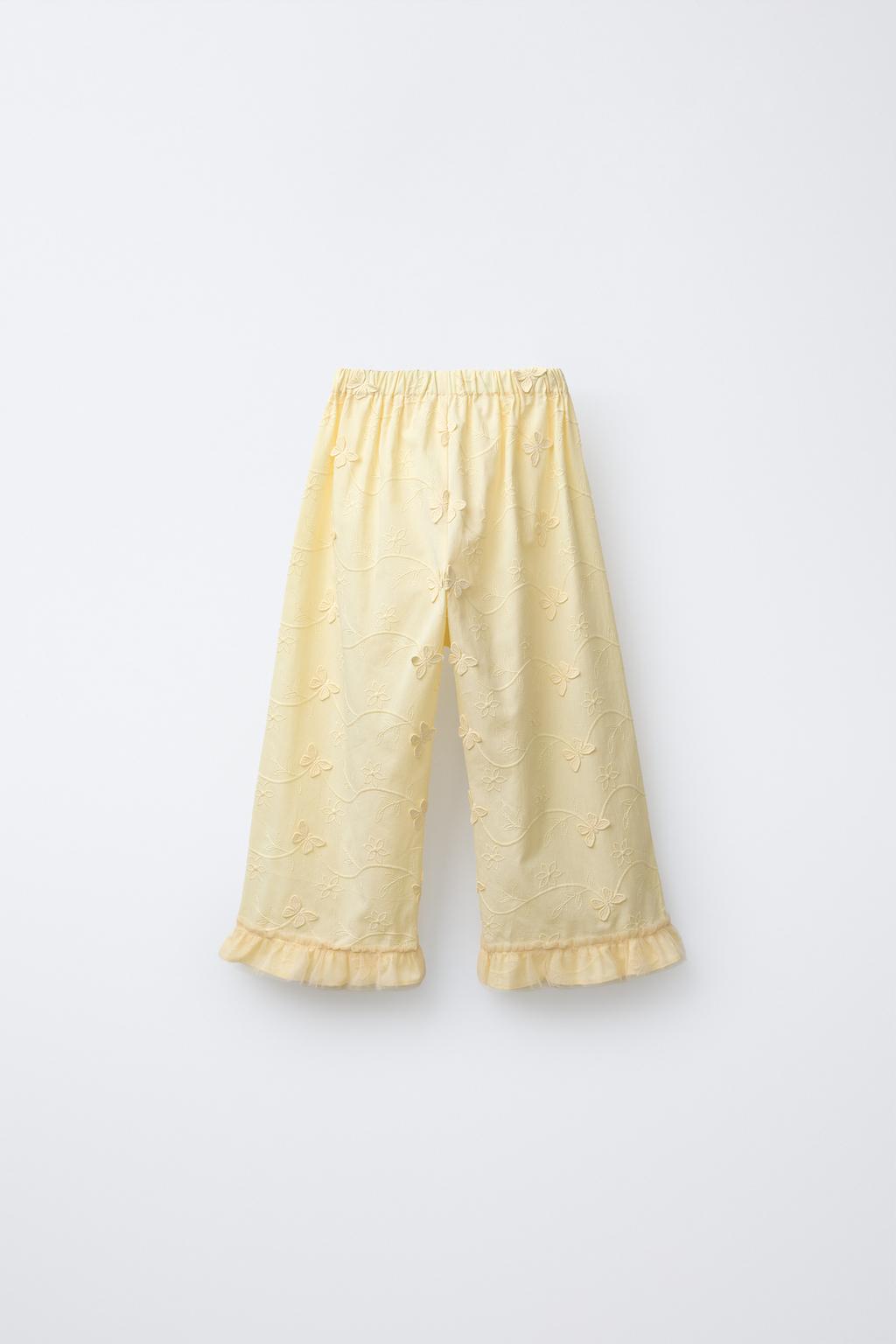 БРЮКИ-КЮЛОТЫ «БАБОЧКИ» ИЗ ТЮЛЯ