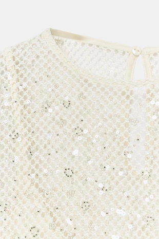 Красный топ с пайетками- Заказать в России