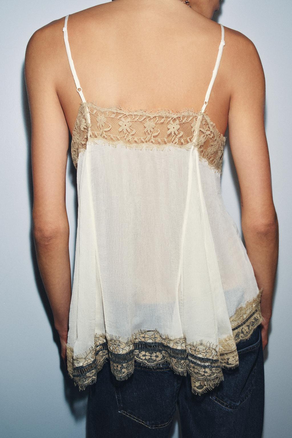 ТОП В БЕЛЬЕВОМ СТИЛЕ С ВЫШИВКОЙ — ZW COLLECTION