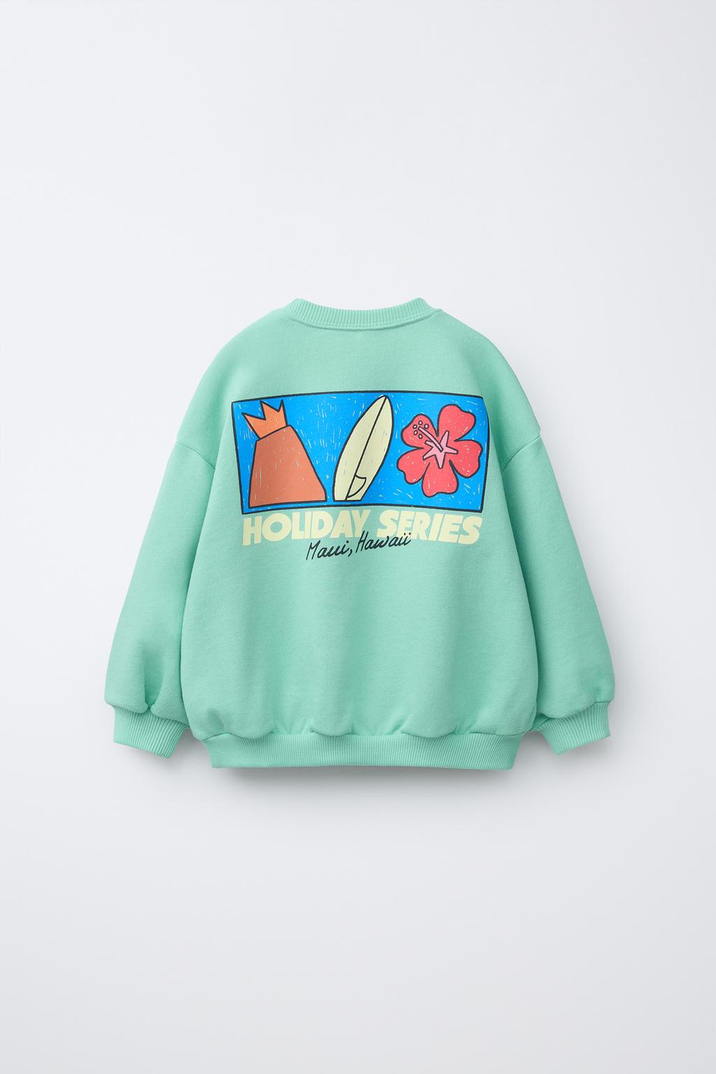 ТОЛСТОВКА С ПРИНТОМ «СЕРФИНГ»