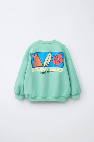 Толстовка с принтом «серфинг»- Заказать в России