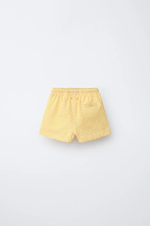 2–6 лет/ плавки-бермуды в клетку виши