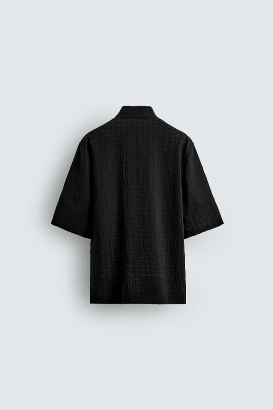 РУБАШКА  JACQUARD В КЛЕТКУ
