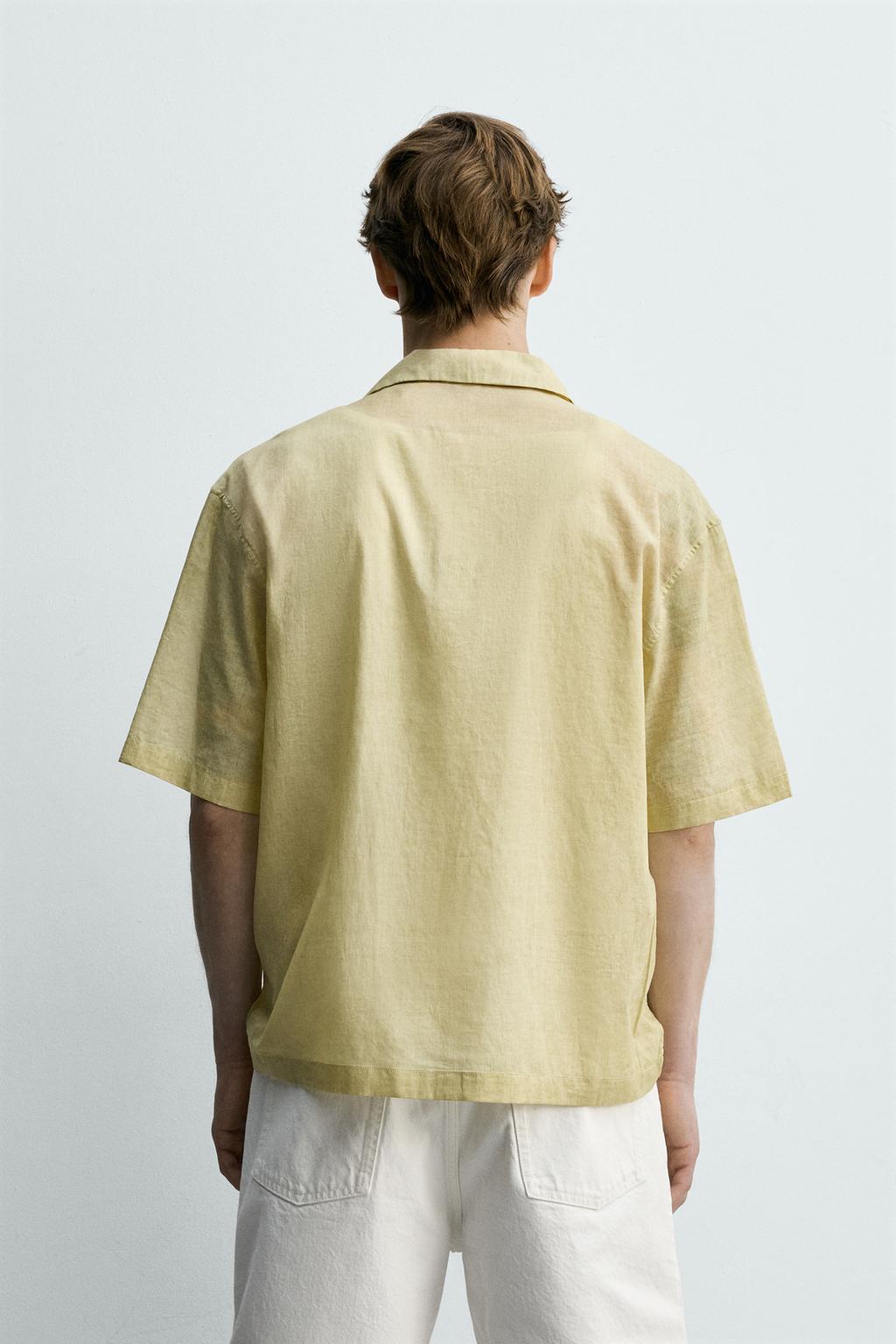 ПОЛУПРОЗРАЧНАЯ РУБАШКА ПОЛО BOXY FIT