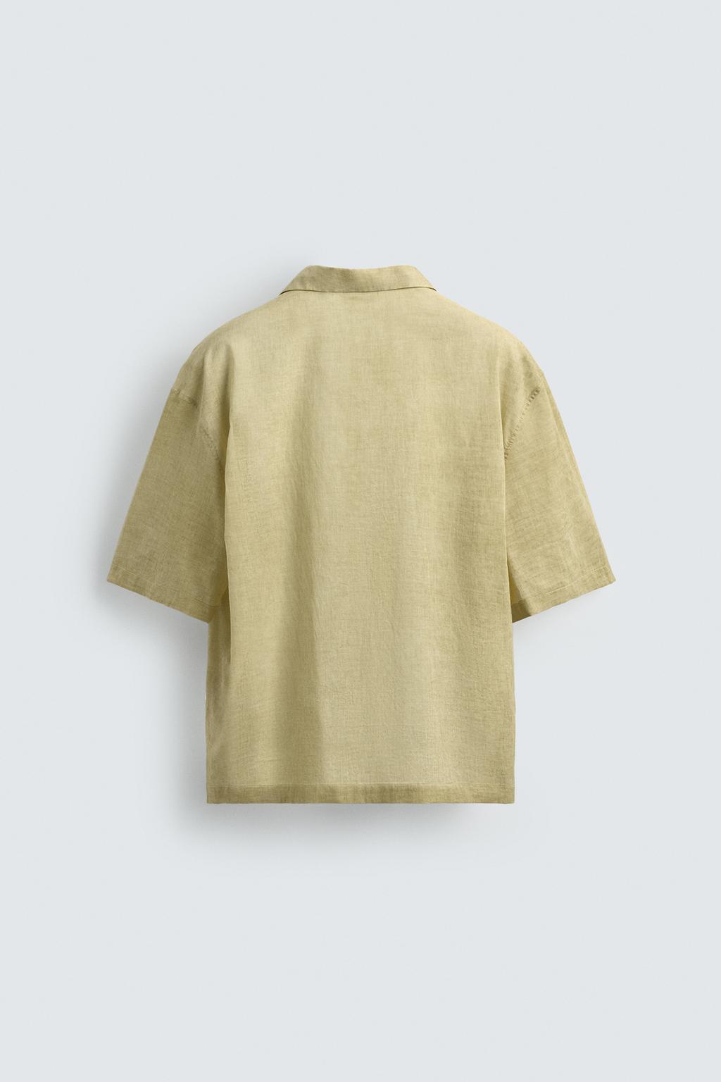 ПОЛУПРОЗРАЧНАЯ РУБАШКА ПОЛО BOXY FIT