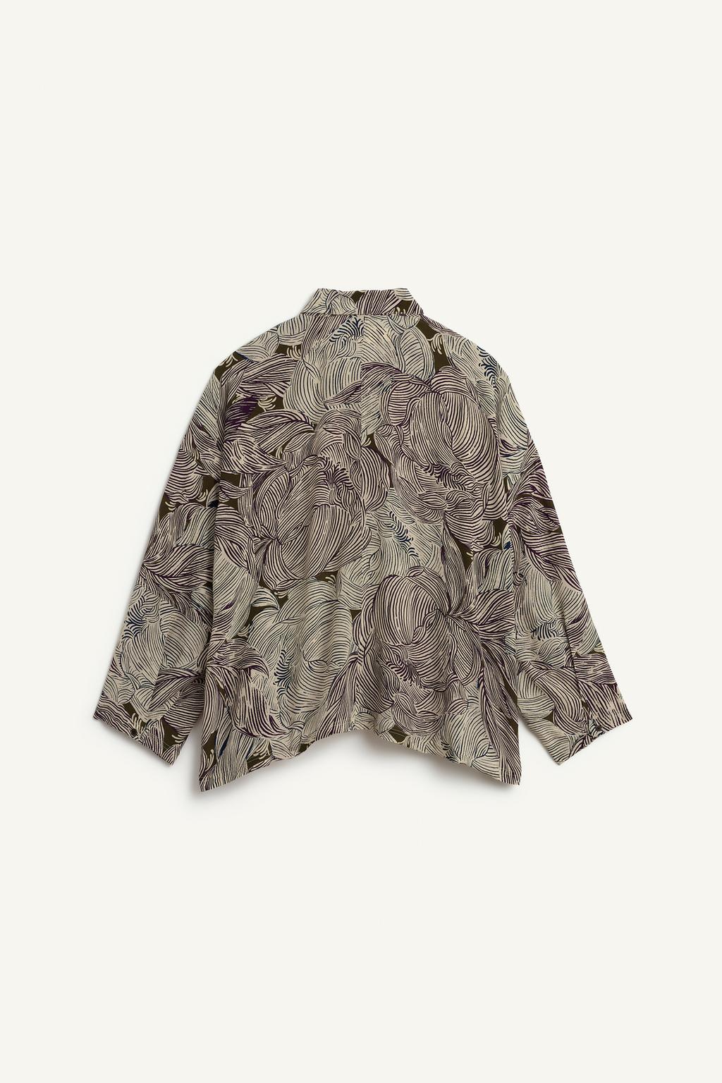 Рубашка с принтом