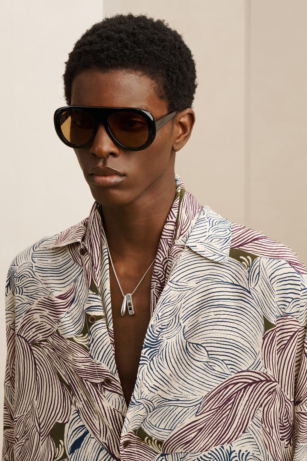 Рубашка с принтом