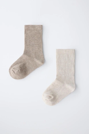 Набор из двух пар носков до середины икры- Заказать в России