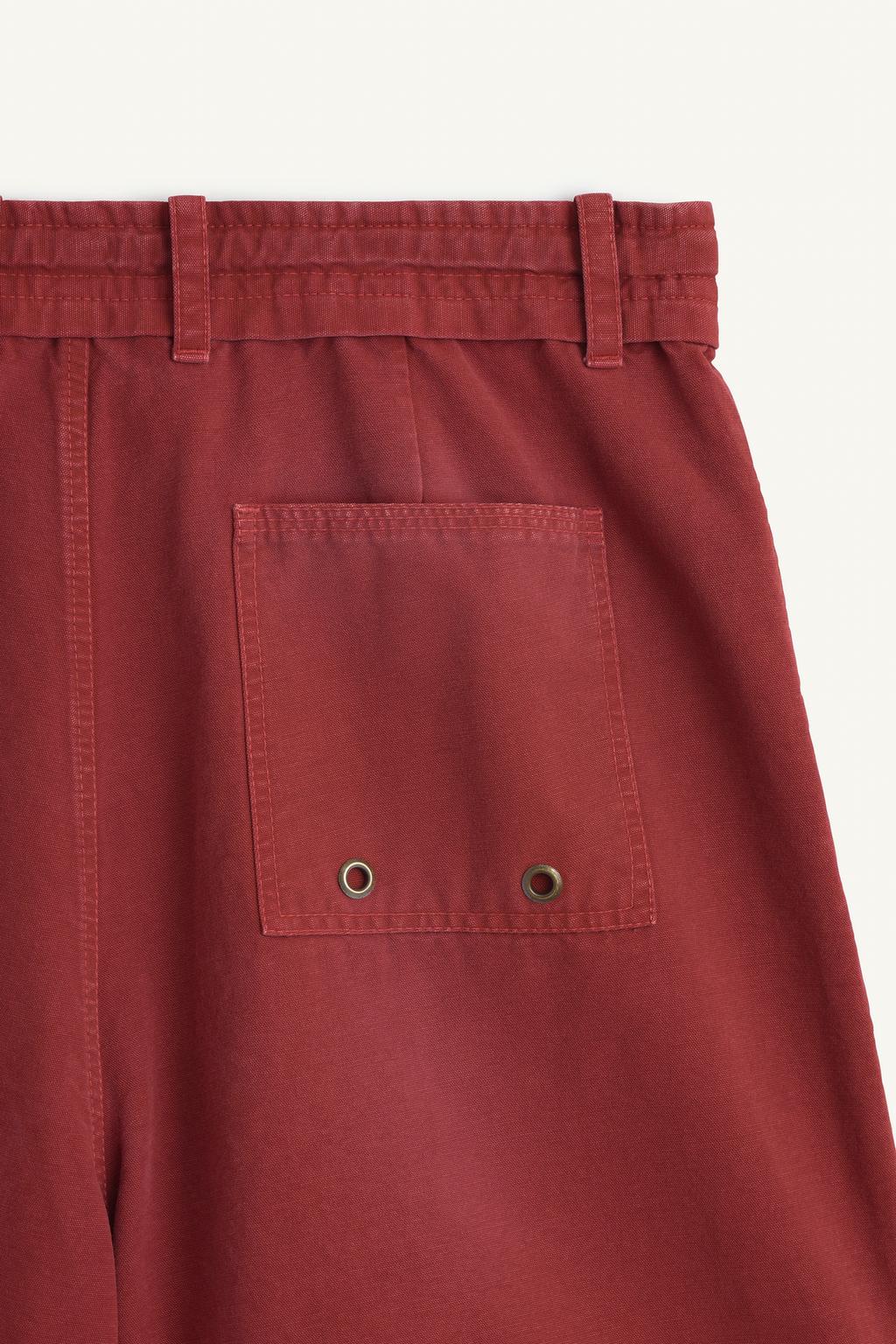 Шорты-бермуды с широкими прямыми штанинами