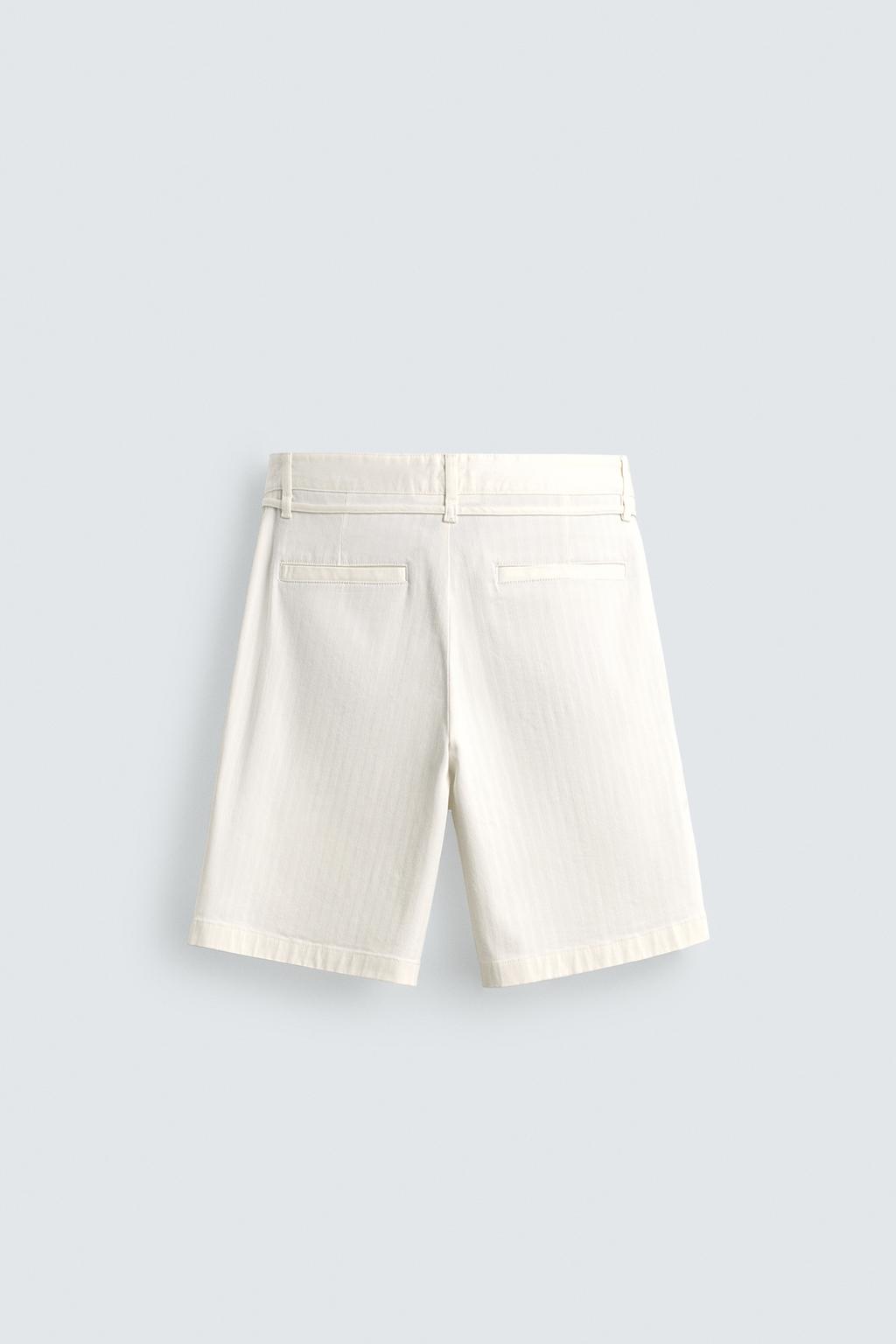 ШОРТЫ RELAXED FIT СО СКЛАДКАМИ