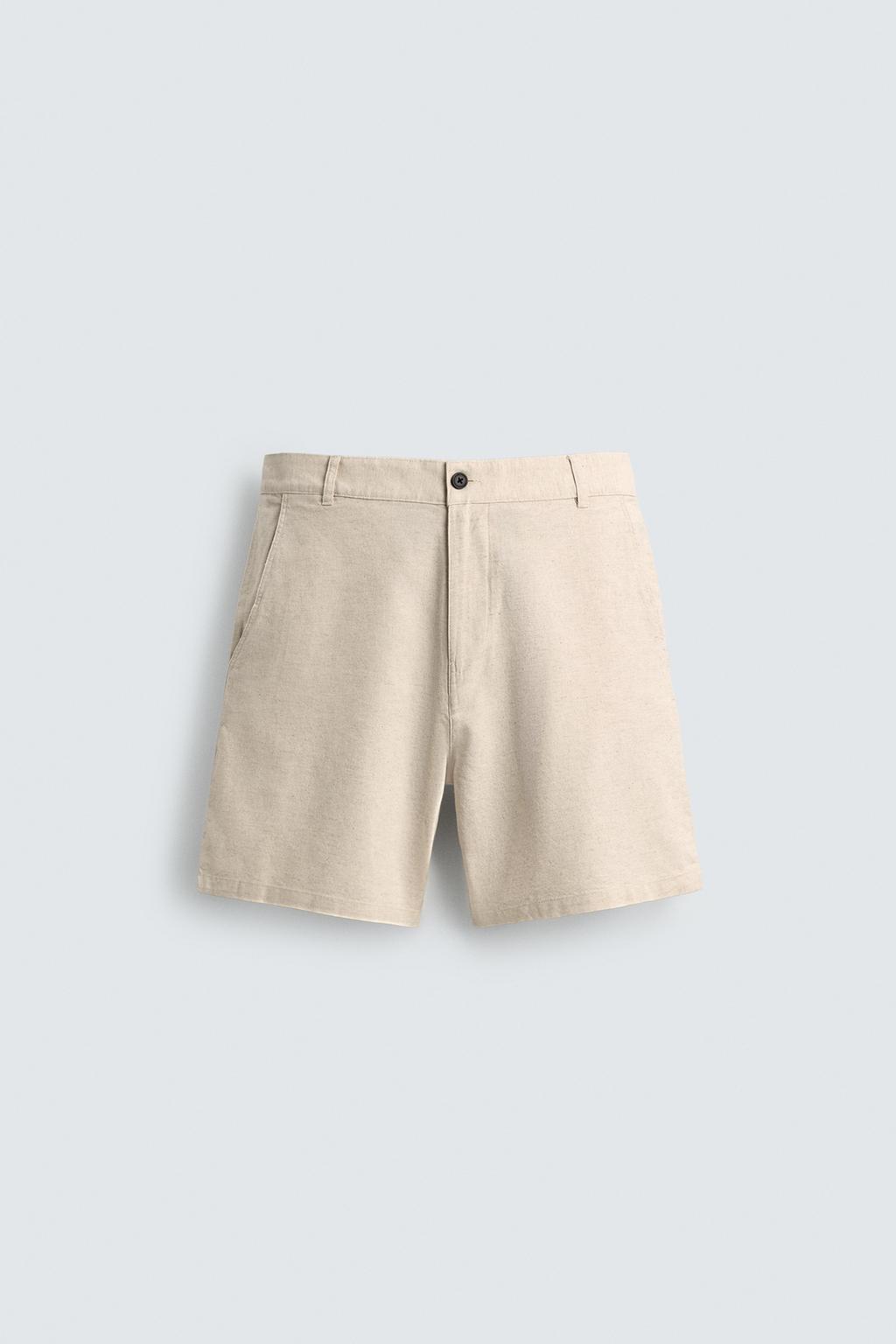 ШОРТЫ REGULAR FIT ИЗ РЕЛЬЕФНОЙ ТКАНИ