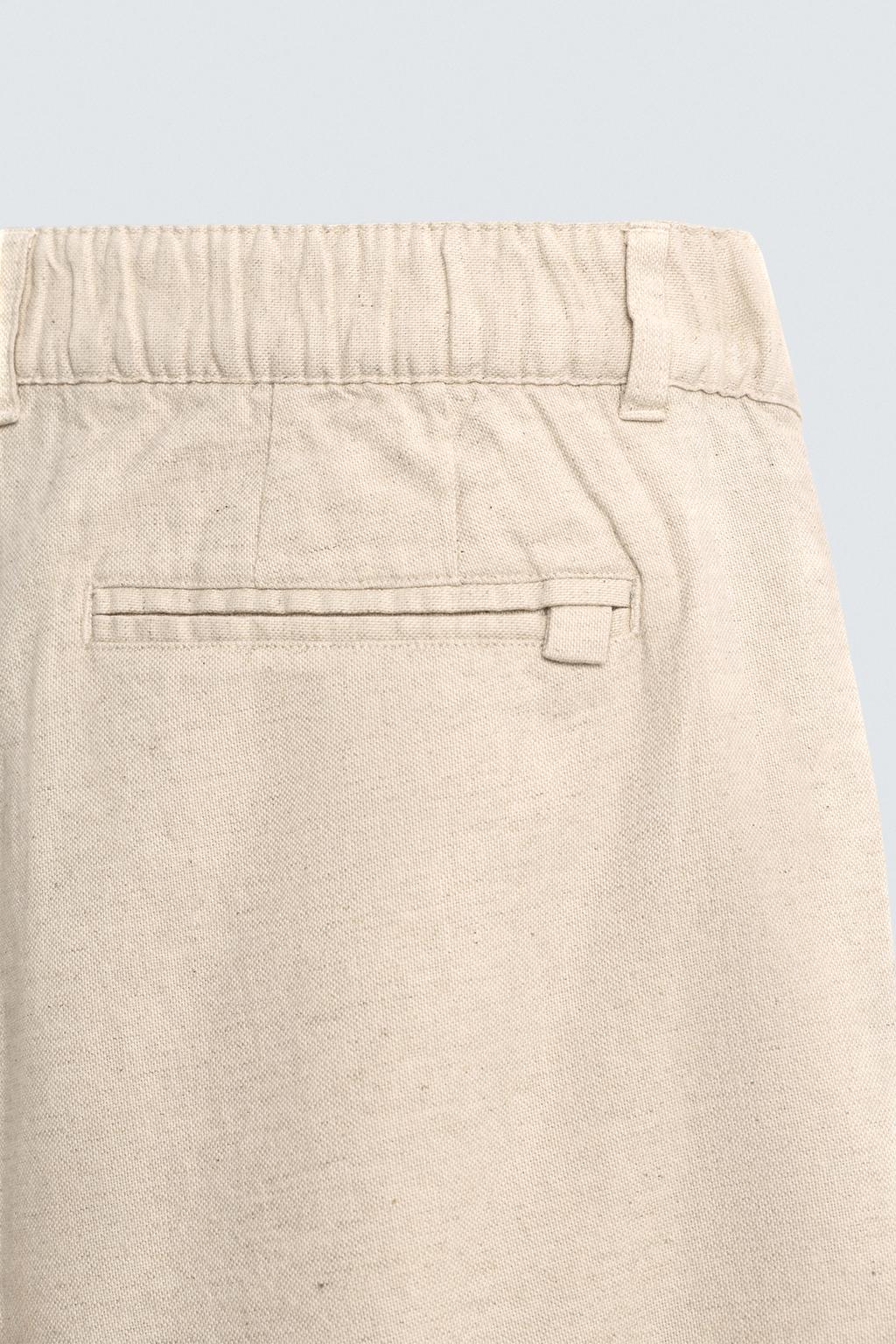 ШОРТЫ REGULAR FIT ИЗ РЕЛЬЕФНОЙ ТКАНИ