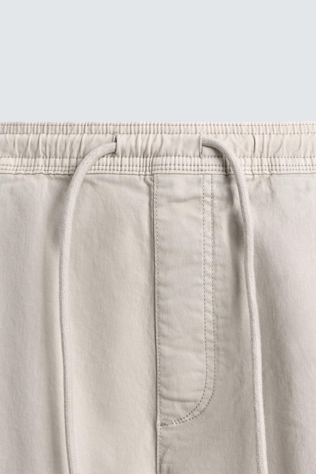 ШОРТЫ КАРГО  С ЭФФЕКТОМ ПОТЕРТОСТИ