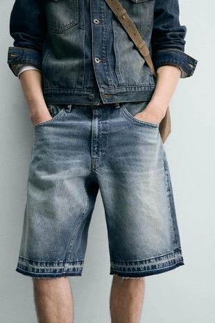 Джинсовые шорты - Заказать в России