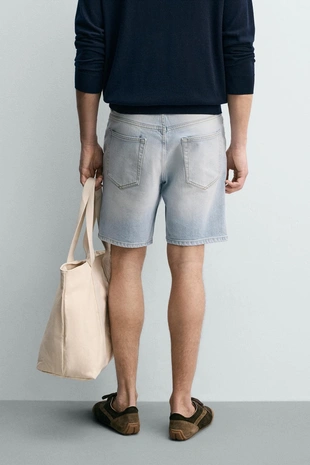 Джинсовые шорты Regular Fit- Заказать в России