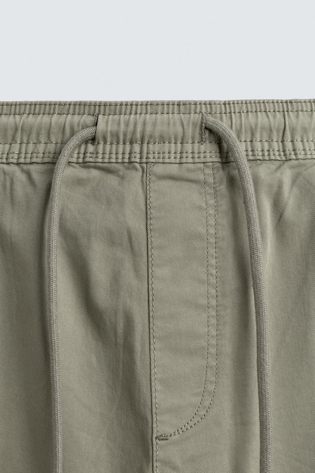 ШОРТЫ КАРГО  С ЭФФЕКТОМ ПОТЕРТОСТИ