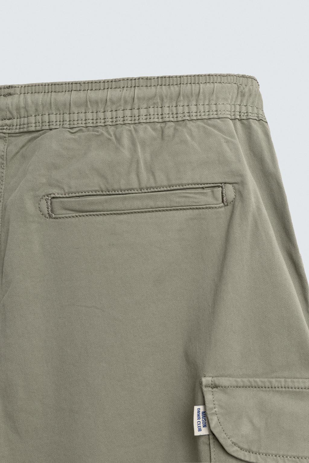 ШОРТЫ КАРГО  С ЭФФЕКТОМ ПОТЕРТОСТИ