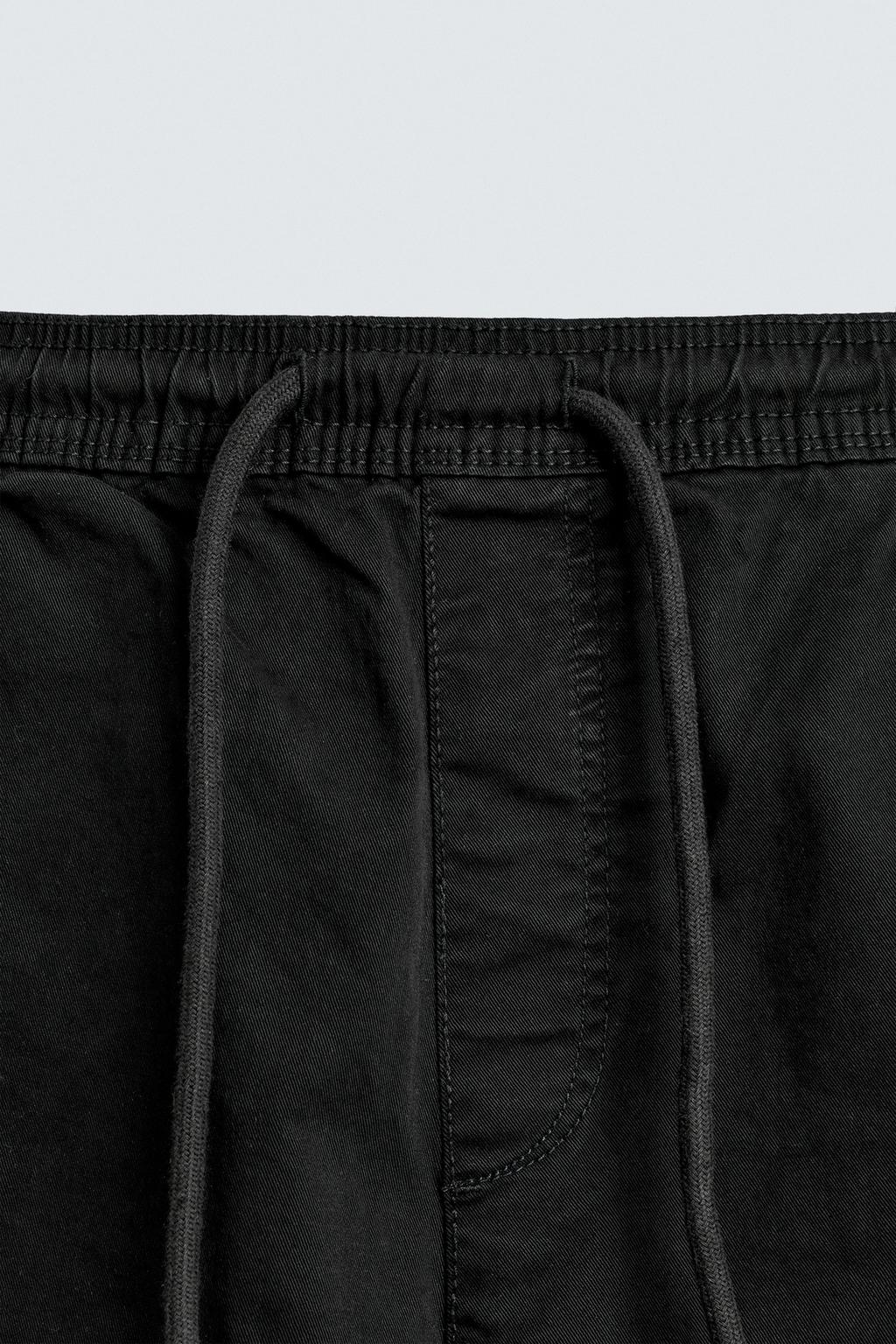 ШОРТЫ КАРГО  С ЭФФЕКТОМ ПОТЕРТОСТИ