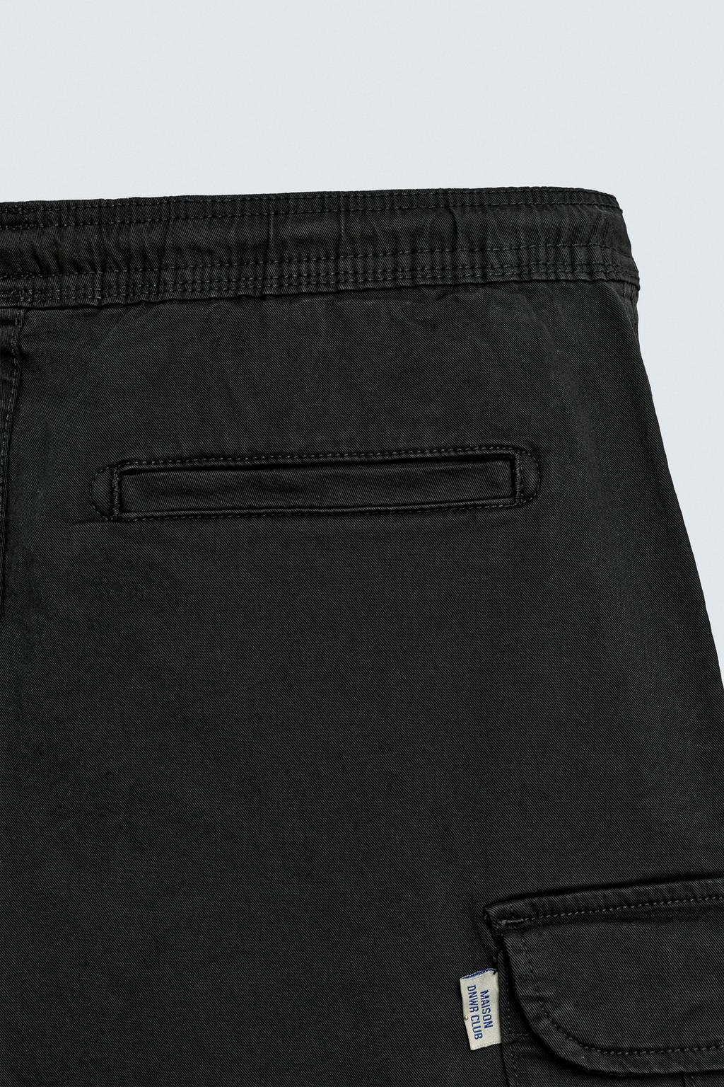 ШОРТЫ КАРГО  С ЭФФЕКТОМ ПОТЕРТОСТИ