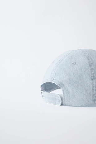 Джинсовая кепка с вышивкой «рыба»- Заказать в России