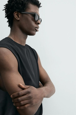 Легкая майка свободного кроя- Заказать в России