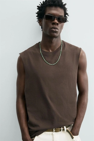 Легкая майка свободного кроя- Заказать в России