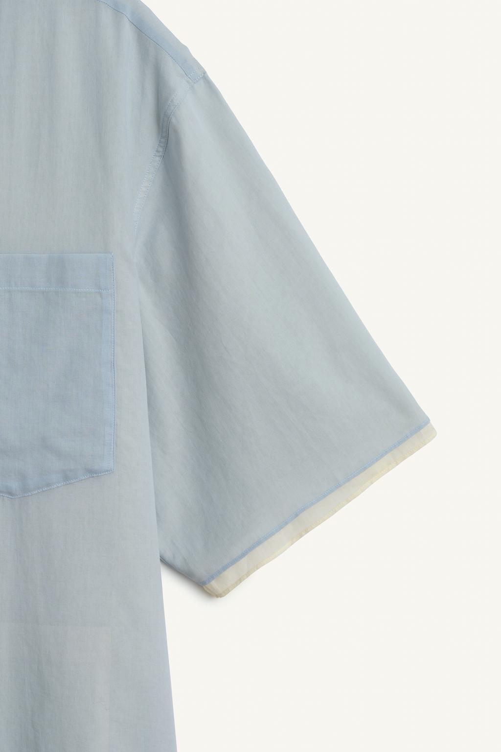 Рубашка с двойным слоем