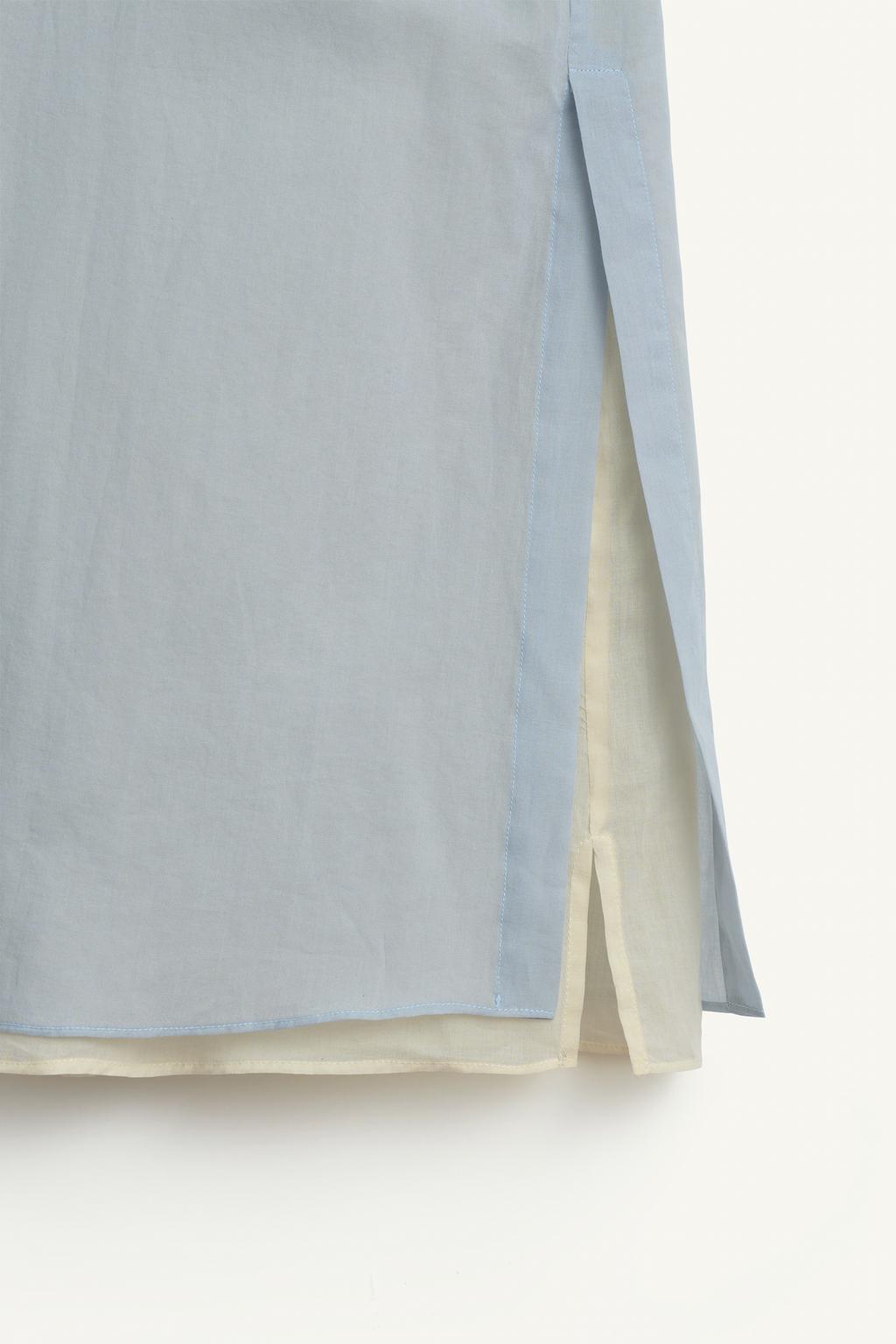 Рубашка с двойным слоем