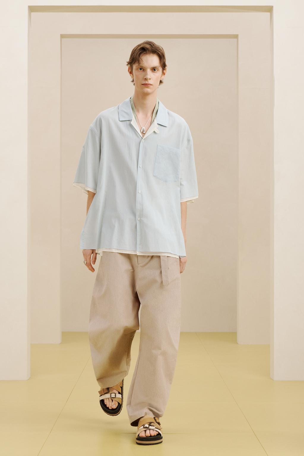 Рубашка с двойным слоем