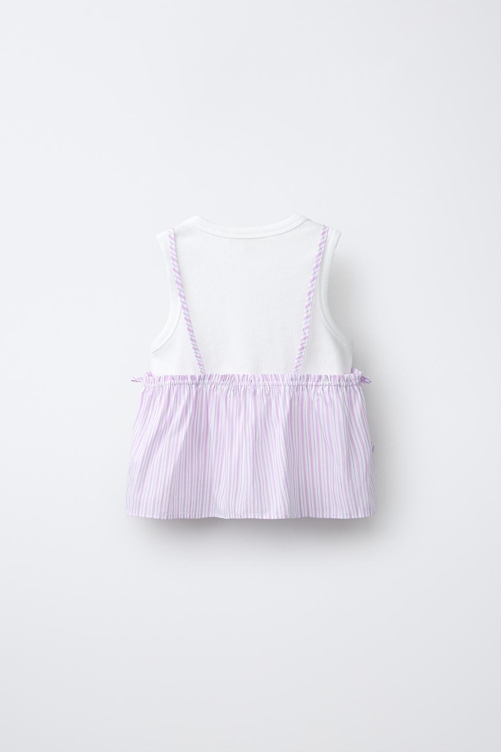 ТОП В ПОЛОСКУ С ФУТБОЛКОЙ В РУБЧИК